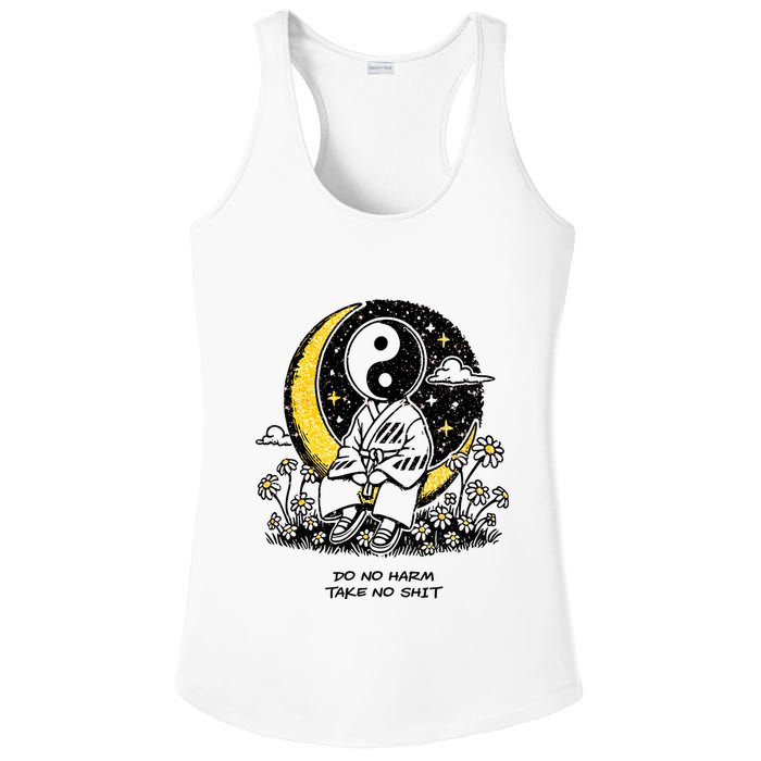 Third Eye Kingdom Do No Harm Take No Shit Ladies PosiCharge Competitor Racerback Tank