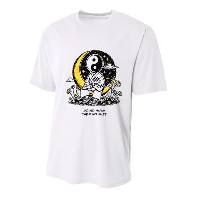 Third Eye Kingdom Do No Harm Take No Shit Youth Performance Sprint T-Shirt