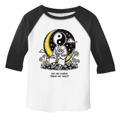 Third Eye Kingdom Do No Harm Take No Shit Toddler Fine Jersey T-Shirt