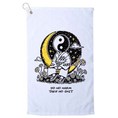 Third Eye Kingdom Do No Harm Take No Shit Golf Towel