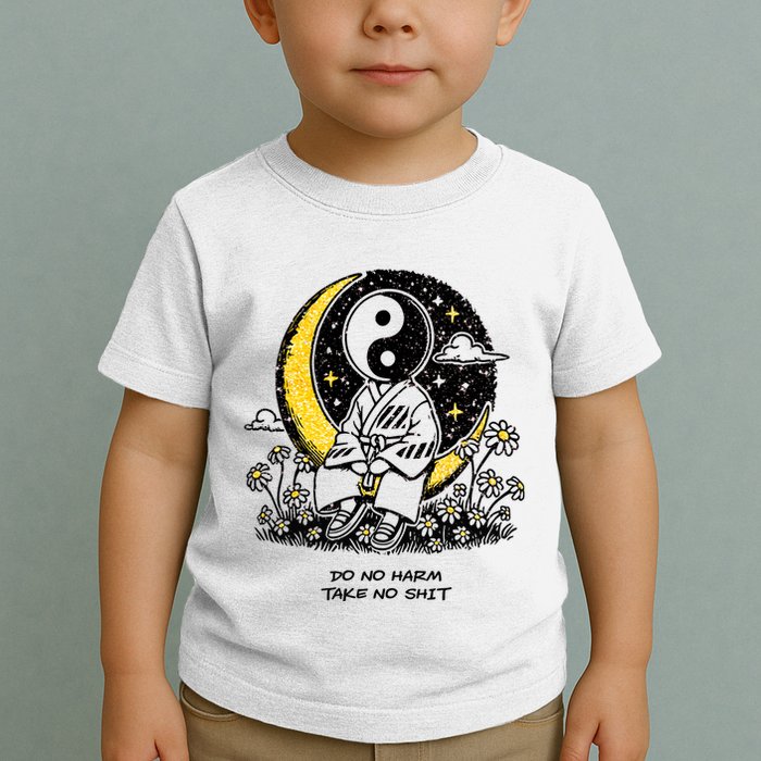 Third Eye Kingdom Do No Harm Take No Shit Toddler T-Shirt