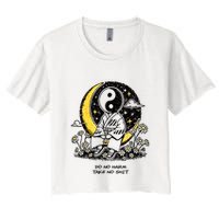 Third Eye Kingdom Do No Harm Take No Shit Crop Top