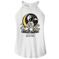 Third Eye Kingdom Do No Harm Take No Shit Women's Perfect Tri Rocker Tank