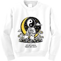 Third Eye Kingdom Do No Harm Take No Shit Kids Sweatshirt