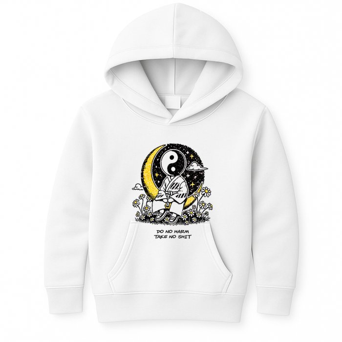 Third Eye Kingdom Do No Harm Take No Shit Kids Hoodie
