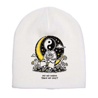 Third Eye Kingdom Do No Harm Take No Shit Short Acrylic Beanie