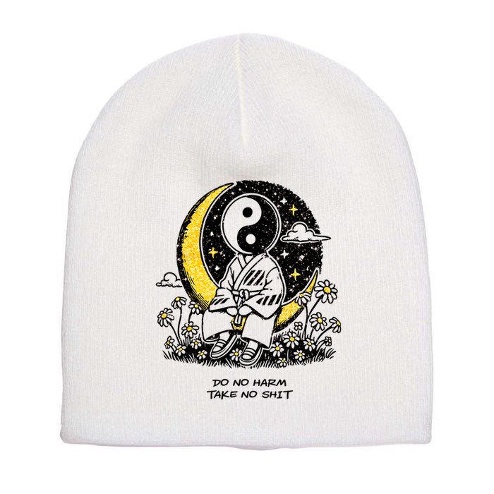 Third Eye Kingdom Do No Harm Take No Shit Short Acrylic Beanie