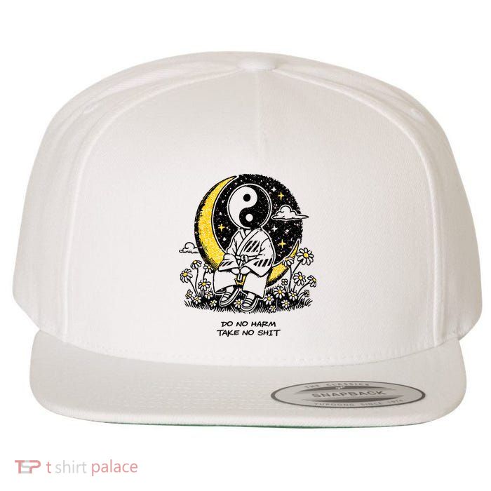 Third Eye Kingdom Do No Harm Take No Shit Wool Snapback Cap