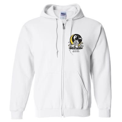 Third Eye Kingdom Do No Harm Take No Shit Full Zip Hoodie