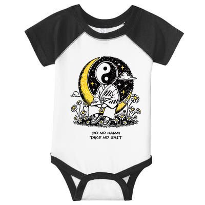 Third Eye Kingdom Do No Harm Take No Shit Infant Baby Jersey Bodysuit