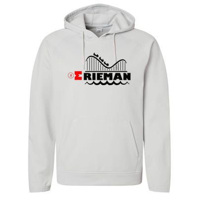 THE ERIE MAN Performance Fleece Hoodie