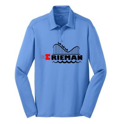 THE ERIE MAN Silk Touch Performance Long Sleeve Polo