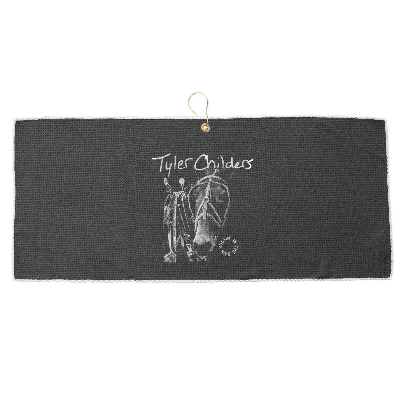 Tyler Ers Mule Gift Large Microfiber Waffle Golf Towel