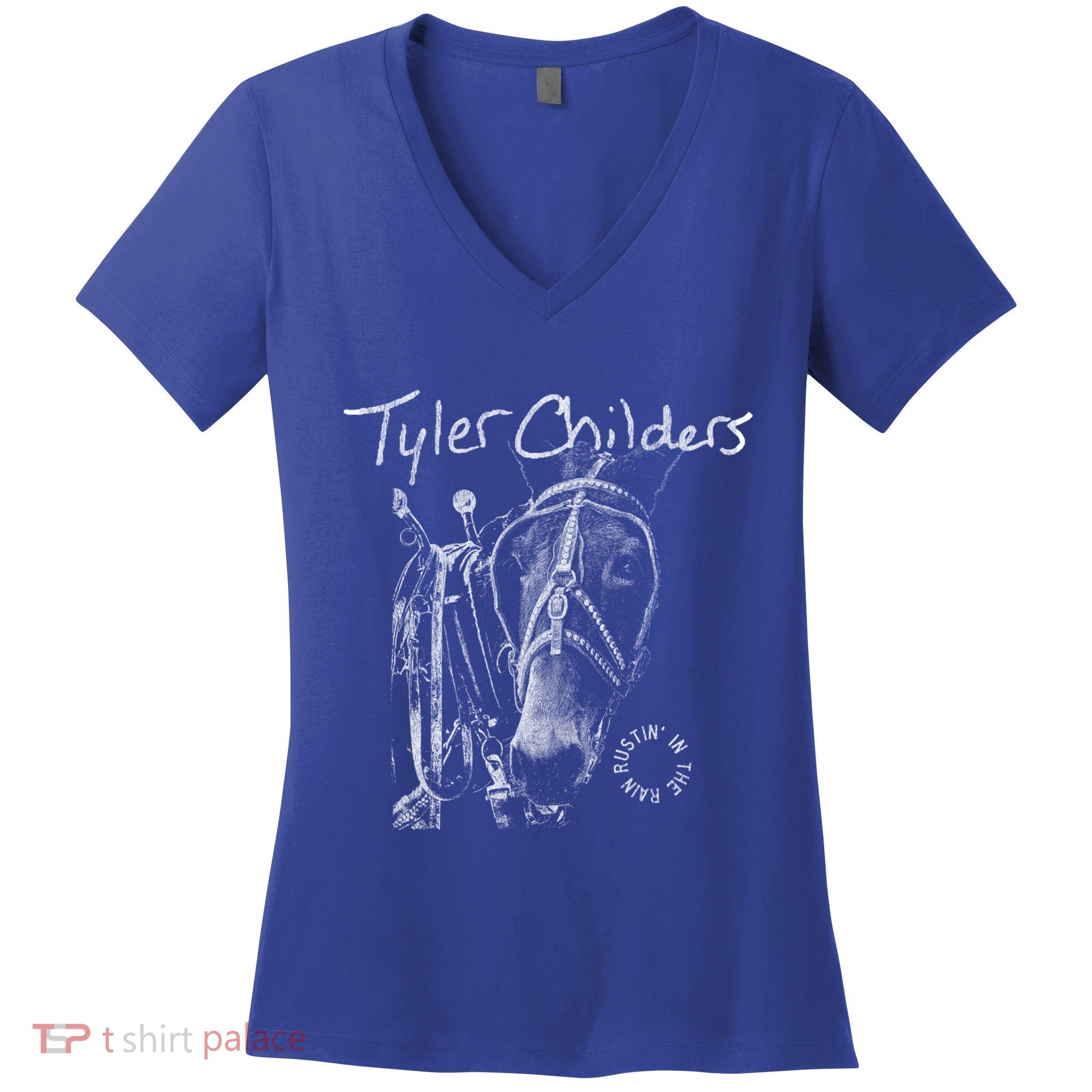 Tyler Ers Mule Gift Women's V-Neck T-Shirt