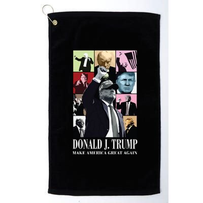 Trump Eras Make America Healthy Again For Trump Era 2024 Platinum Collection Golf Towel