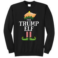 Trump Elf Matching Family Group Christmas Party Elf Sweatshirt