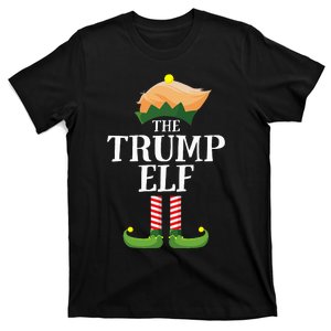 Trump Elf Matching Family Group Christmas Party Elf T-Shirt