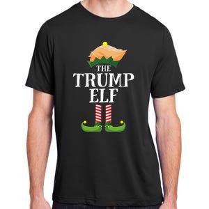 Trump Elf Matching Family Group Christmas Party Elf Adult ChromaSoft Performance T-Shirt