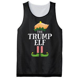 Trump Elf Matching Family Group Christmas Party Elf Mesh Reversible Basketball Jersey Tank