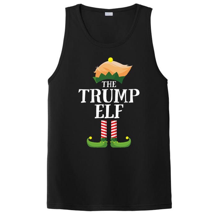 Trump Elf Matching Family Group Christmas Party Elf PosiCharge Competitor Tank