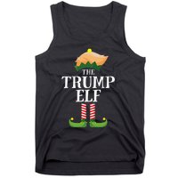 Trump Elf Matching Family Group Christmas Party Elf Tank Top