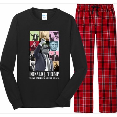 Trump Eras Make America Healthy Again For Trump Era 2024 Long Sleeve Pajama Set