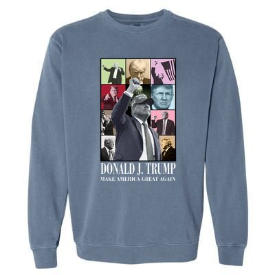 Trump Eras Make America Healthy Again For Trump Era 2024 Garment-Dyed Sweatshirt