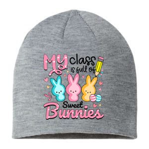 Teacher Easter My Class is Full Of Sweet Bunnies Sustainable Beanie