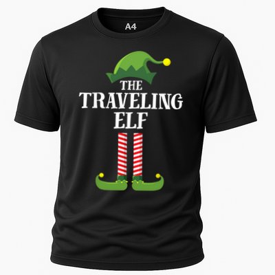 Traveling Elf Matching Family Group Christmas Party Performance Shirt