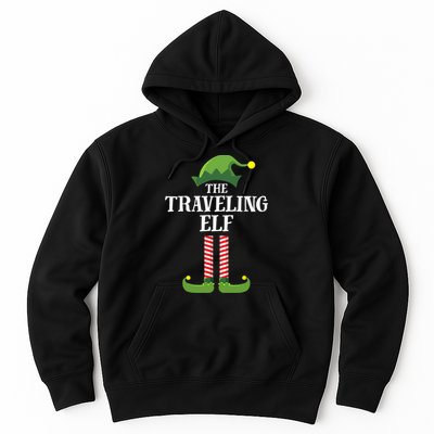 Traveling Elf Matching Family Group Christmas Party Hoodie