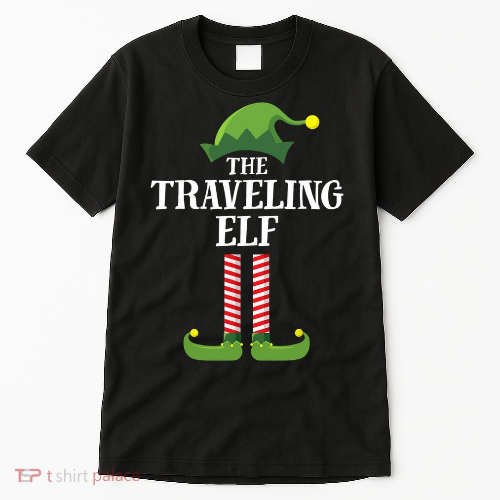 Traveling Elf Matching Family Group Christmas Party Tall T-Shirt