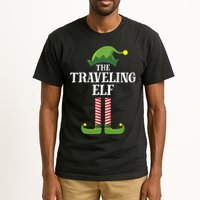 Traveling Elf Matching Family Group Christmas Party Tall T-Shirt