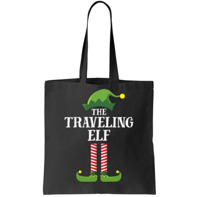 Traveling Elf Matching Family Group Christmas Party Tote Bag