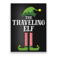 Traveling Elf Matching Family Group Christmas Party Poster