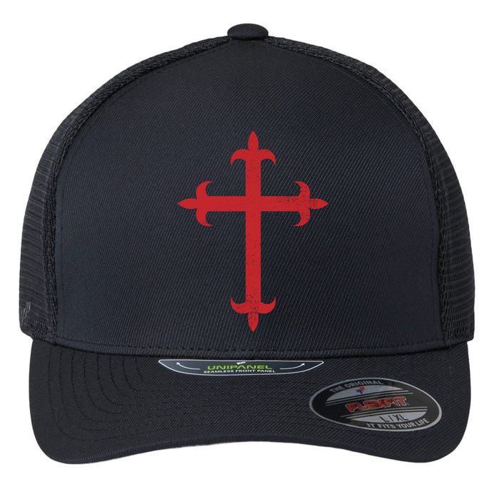 Templar Cross Flexfit Unipanel Trucker Cap