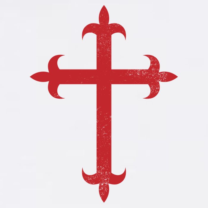 Templar Cross Apron