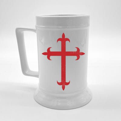 Templar Cross Beer Stein