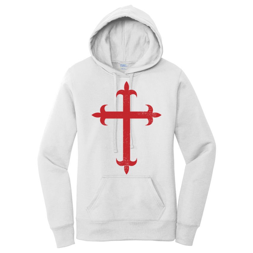 Templar Cross Women's Pullover Hoodie