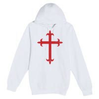 Templar Cross Premium Pullover Hoodie