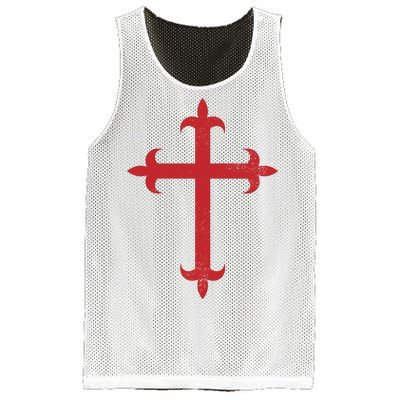 Templar Cross Mesh Reversible Basketball Jersey Tank