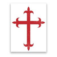 Templar Cross Poster