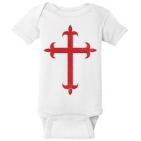 Templar Cross Baby Bodysuit