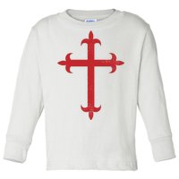 Templar Cross Toddler Long Sleeve Shirt