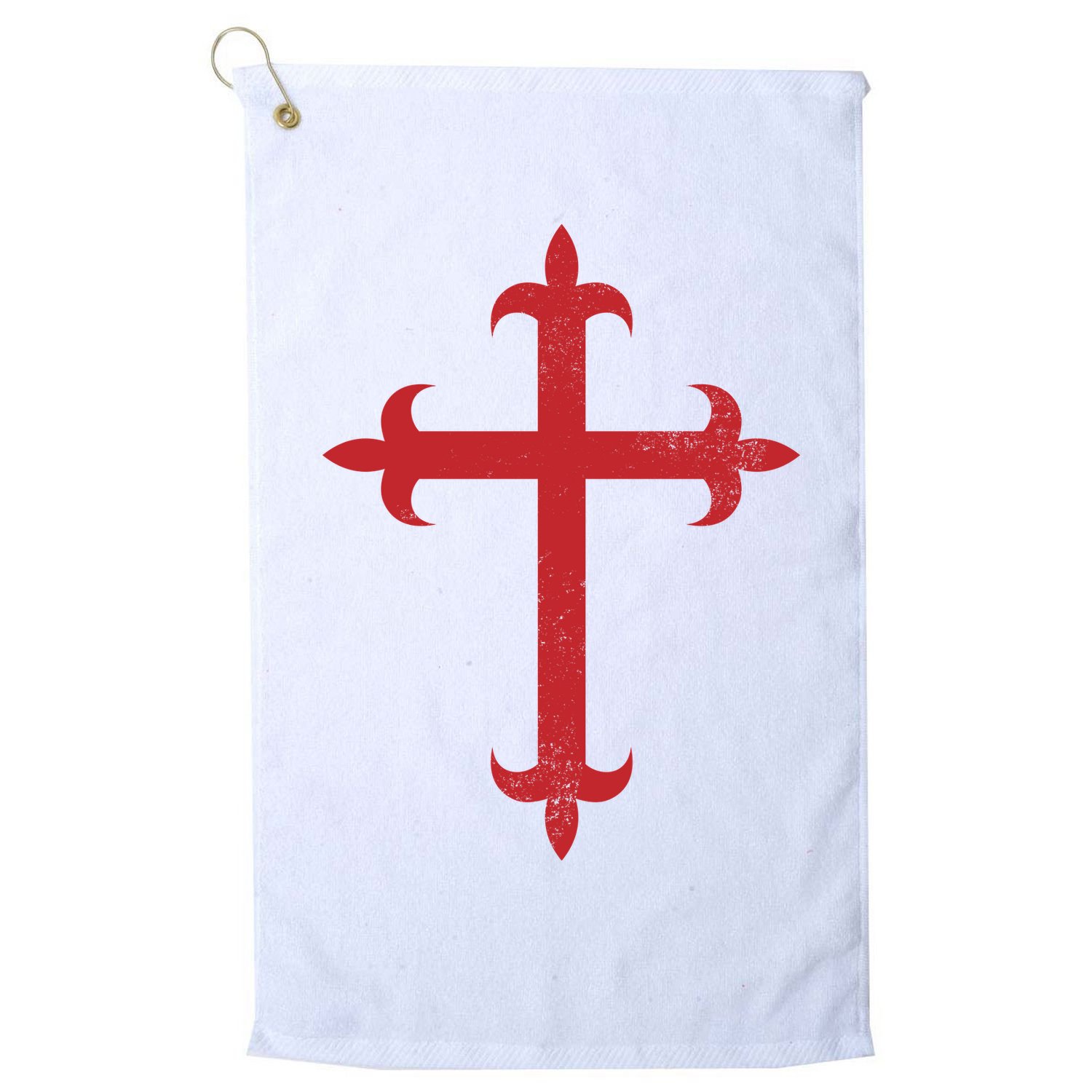 Templar Cross Golf Towel
