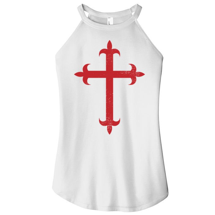 Templar Cross Women's Perfect Tri Rocker Tank