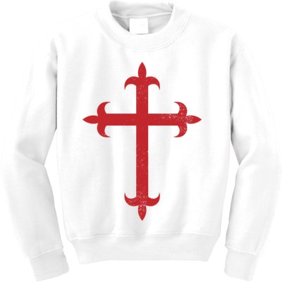 Templar Cross Kids Sweatshirt