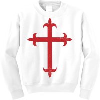 Templar Cross Kids Sweatshirt