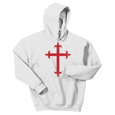 Templar Cross Kids Hoodie