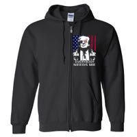 Trump Everybody Needs Me Full Zip Hoodie