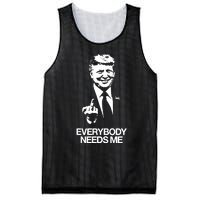 Trump Everybody Needs Me Mesh Reversible Basketball Jersey Tank